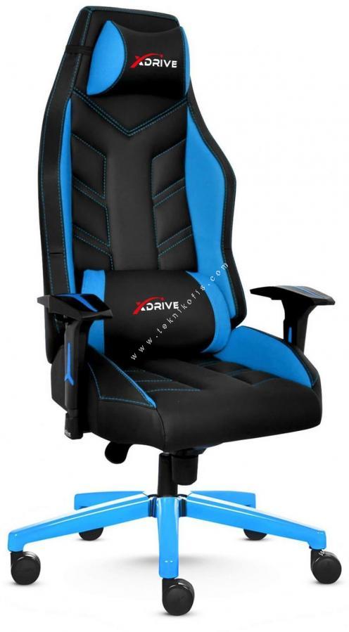 xdrive fırtına oyuncu koltuğu mavi siyah