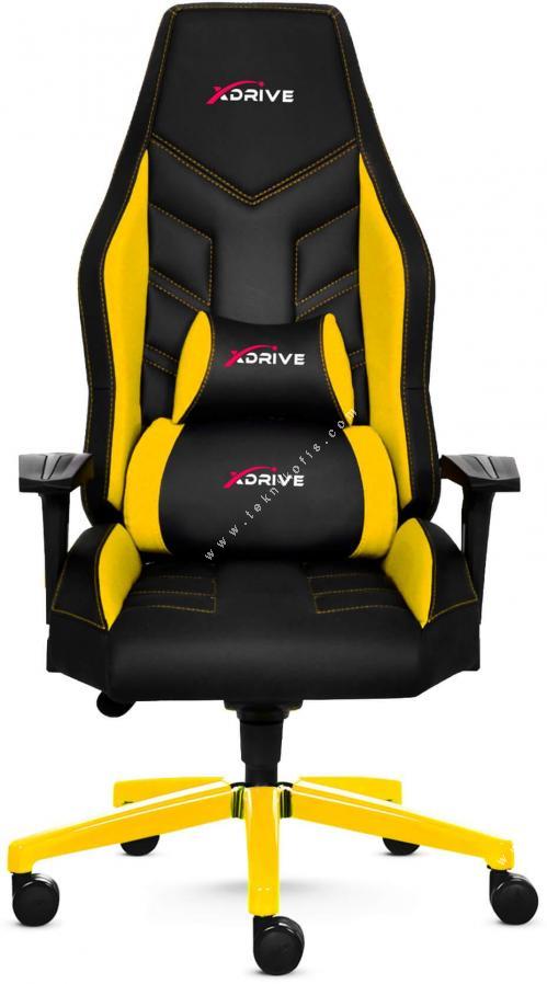 xdrive fırtına oyuncu koltuğu sarı siyah