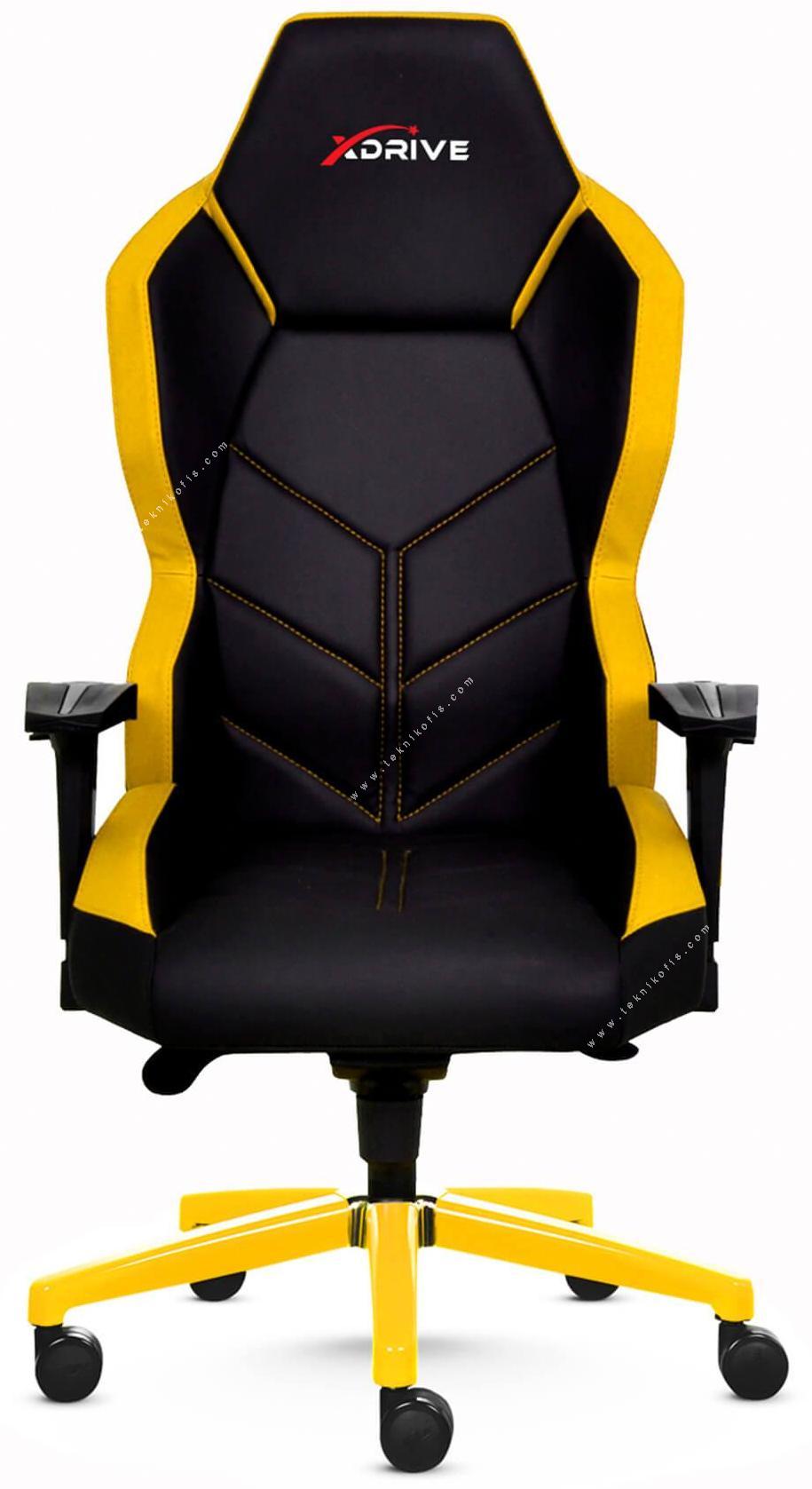 xdrive kasırga oyuncu koltuğu sarı siyah