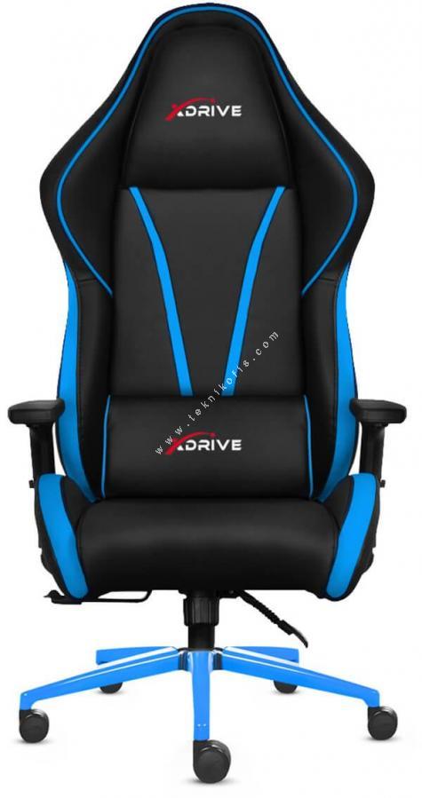 xdrive sancak oyuncu koltuğu mavi siyah
