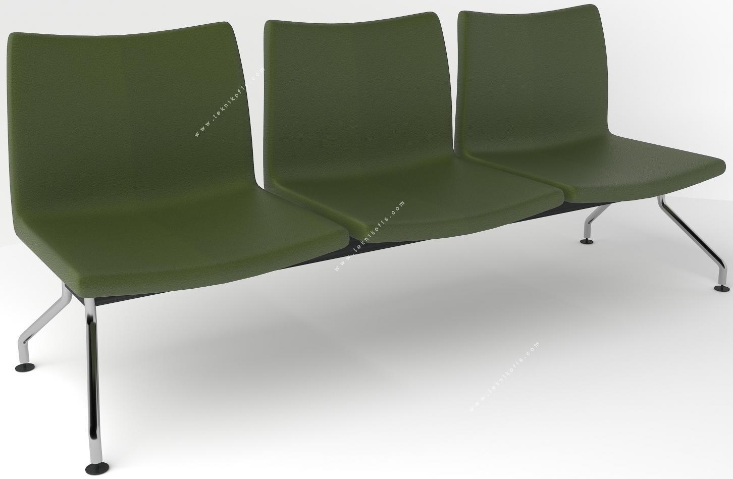 yoyo üçlü tasarım bekleme koltuğu