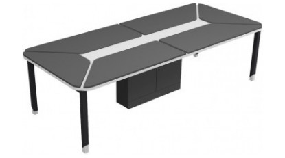 aveon ahşap modern toplantı masası