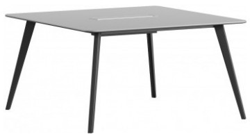 blader modern kare toplantı masası 160cm