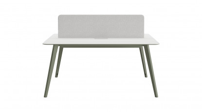 bladerwork tasarım metal dört ayaklı ikili workstation 120cm