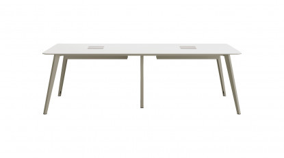 bladerwork tasarım metal dörtlü workstation 280x140cm
