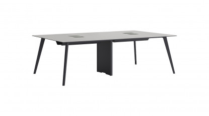 bladework metal dört ayaklı dörtlü çalışma grubu 360cm