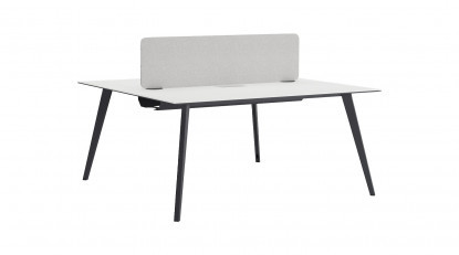 bladework metal dört ayaklı ikili workstation 120cm