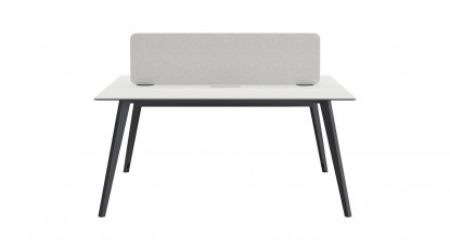 bladework metal dört ayaklı ikili workstation 160cm