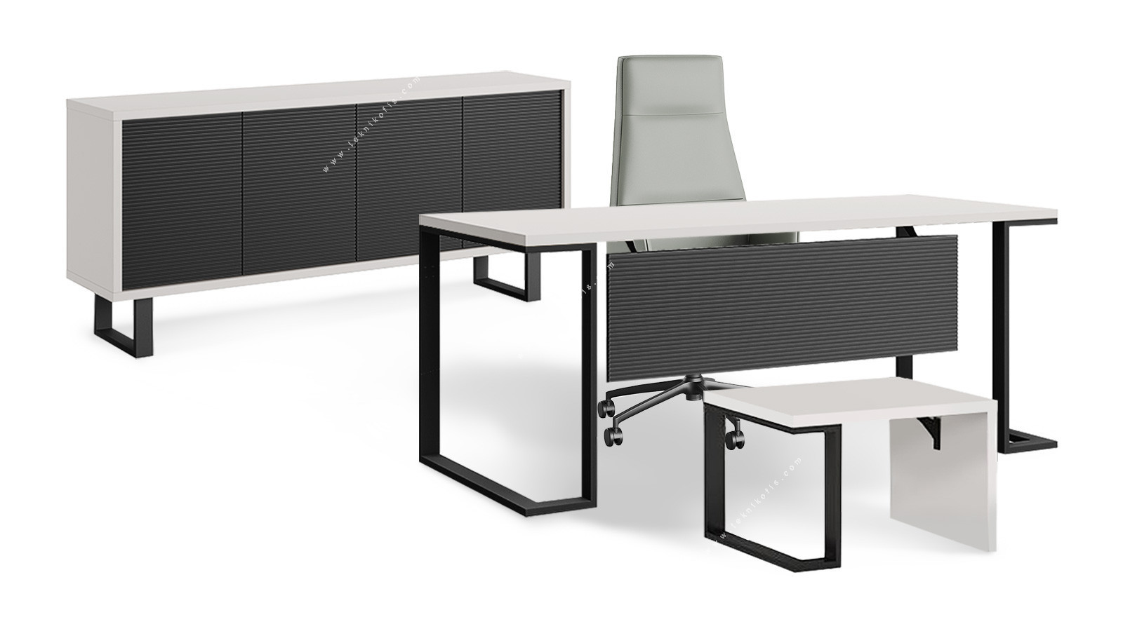 bondo ayaklı modern yönetici takımı