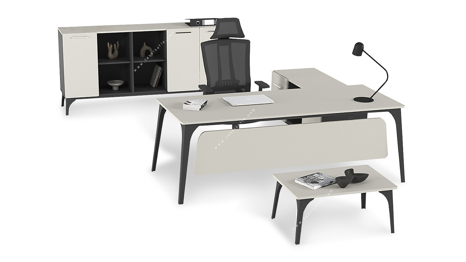 caliber etajerli masa takımı 200cm