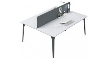 centrawork melamin seperatörlü ikili çalışma masası 180cm