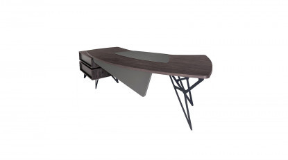 coral etajerli yönetici masası 245cm