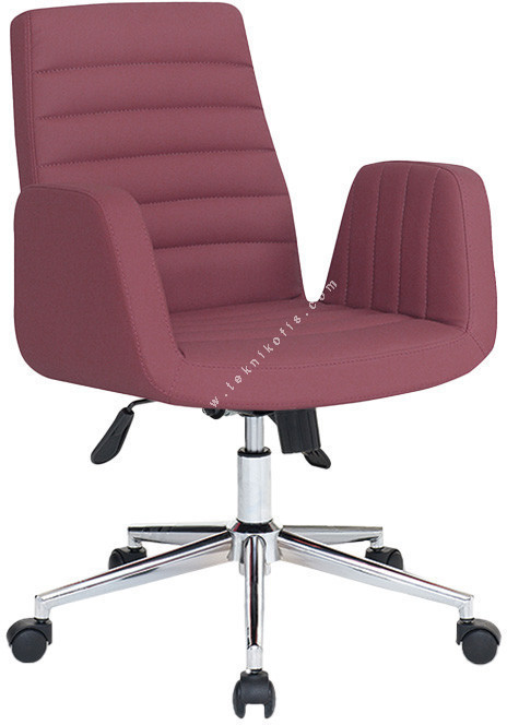 corvessa krom yıldız ayaklı şef koltuğu