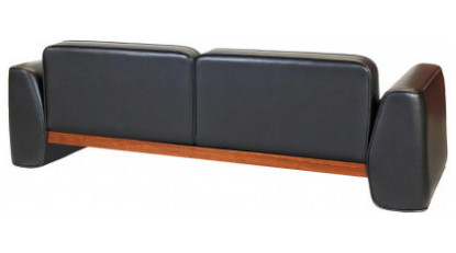 craton ahşap detaylı üçlü kanepe