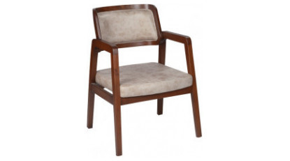 dema dekoratif ahşap kollu sandalye