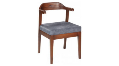 dema kumaş döşemeli modern ahşap sandalye