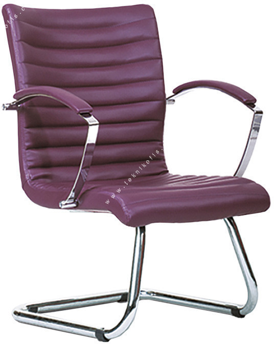 elvanto krom u ayaklı misafir koltuğu