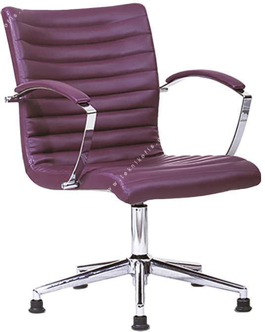 elvanto krom yıldız ayaklı misafir koltuğu