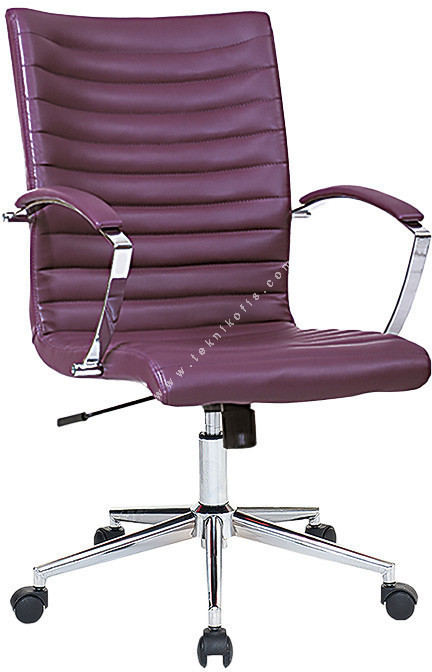 elvanto krom yıldız ayaklı müdür koltuğu