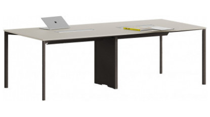 exelis ahşap modern dikdörtgen toplantı masası 240cm