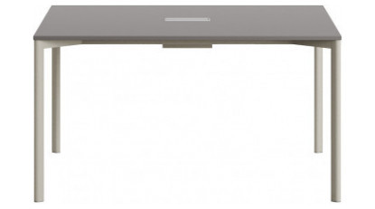 exelis ahşap modern kare toplantı masası 160cm