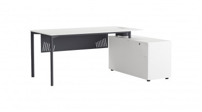 exelis etajerli ofis masası