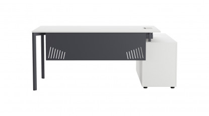 exelis etajerli ofis masası