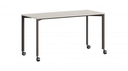 exelis modern tekerlekli seminer masası 140cm