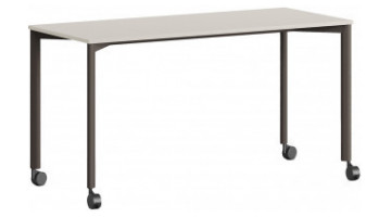exelis modern tekerlekli seminer masası 140cm
