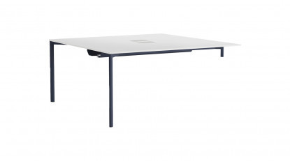 exeliswork ikili metal ayaklı çalışma masası 120cm