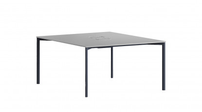 exeliswork metal dört ayaklı ikili workstation 120cm