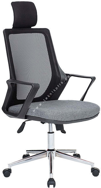 falla krom yıldız ayaklı yönetici koltuğu