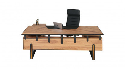 fante şık metal detaylı yönetici masası