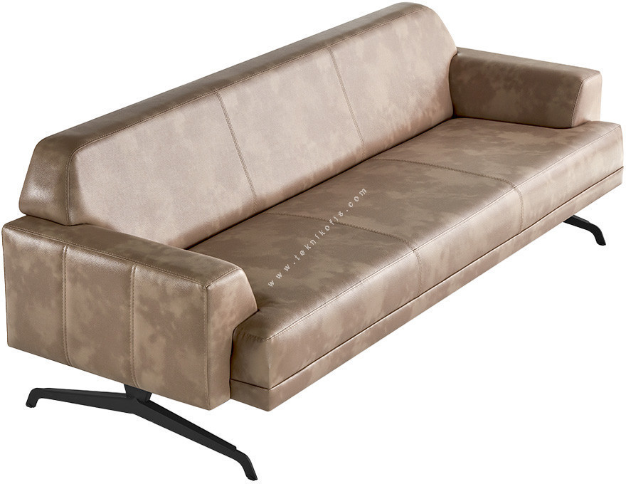 florivano üçlü ofis kanepesi