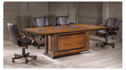 grade işlemeli toplantı masası 220cm