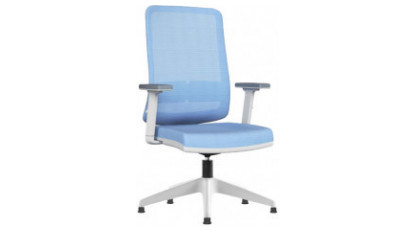 grate beyaz gövdeli ayarlı kol misafir koltuğu