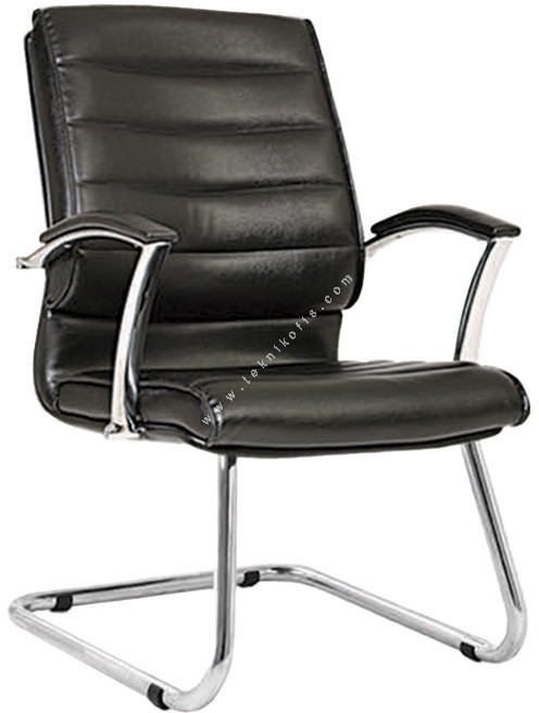 hatina krom u ayaklı misafir koltuğu