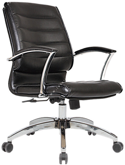 hatina krom yıldız ayaklı şef koltuğu