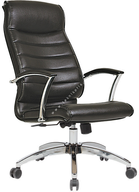 hatina krom yıldız ayaklı yönetici koltuğu