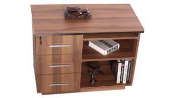 hawari sade ahşap ofis etajeri