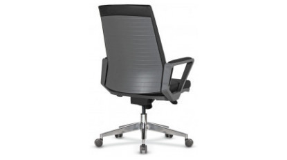 hona gri plastik kol alüminyum senkron şef koltuğu