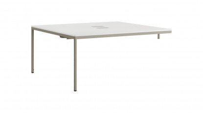 jala iki ayaklı ikili çalışma masası 120cm