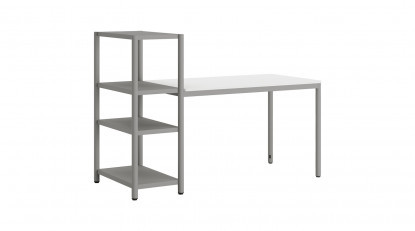 jala modern kitaplıklı masa 160cm