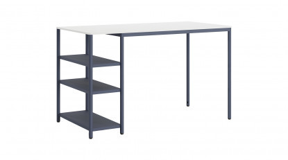 jala modern raflı masa 180x70cm