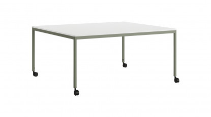 jala tekerlekli ikili çalışma masası 120cm