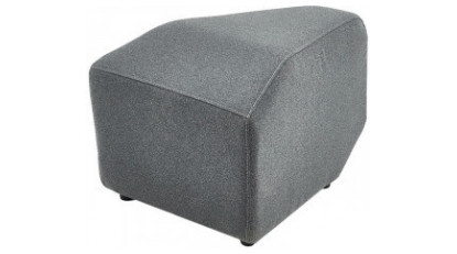 jangle dekoratif kumaş döşemeli köşe puf