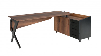 justo modern ayak yönetici masası 205cm