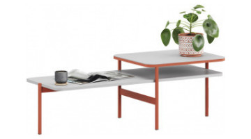 kiplos dekoratif çiftli sehpa 123cm
