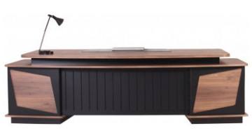 korin modern ahşap makam masası 240cm