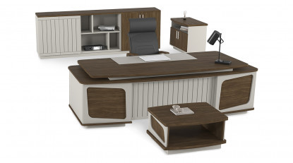 korin modern ahşap makam takımı 260cm